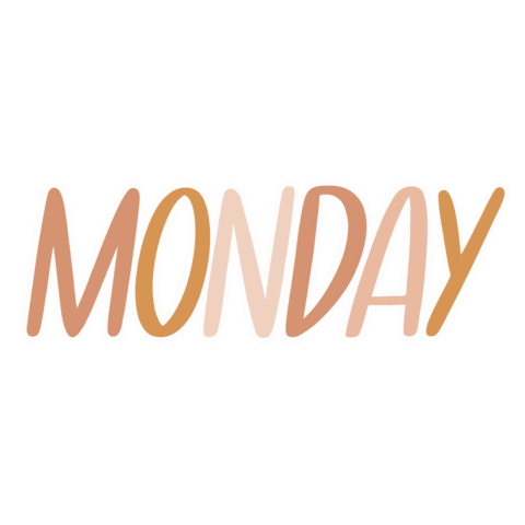 Monday Sticker