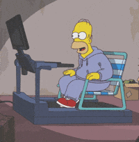 Homer Simpson Eating Gif Find Share On Giphy