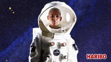 Space Astronaut GIF by HARIBO Deutschland