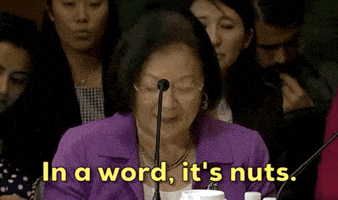 It is nuts.