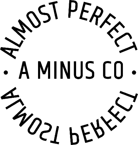 Almost Perfect A Minus Sticker by Andrew