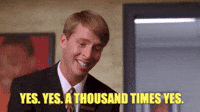 A-thousand-times-yes GIFs - Get the best GIF on GIPHY A-thousand-times-yes GIFs - Get the best GIF on GIPHY