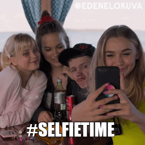 Selfie Eden GIF by Nordisk Film Finland