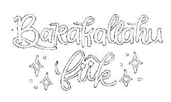 Lettering Islam Sticker