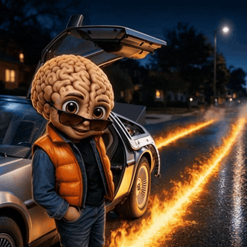 Time Travel Crypto GIF by BOBAI - Brain On BNB AI