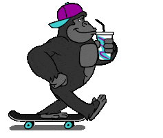 Kong Sticker by The Clink Room