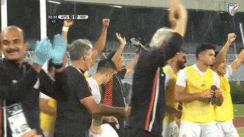 Celebration Win GIF by Indian Football