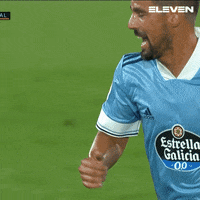 Happy Celta De Vigo GIF by ElevenSportsBE