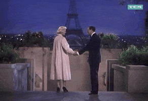 Eiffel Tower Dancing GIF by Turner Classic Movies