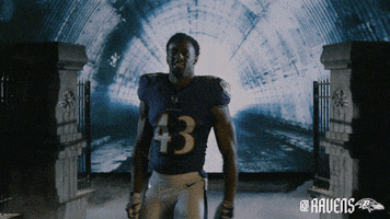 Celebrate Justice Hill GIF by Baltimore Ravens