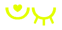 Heart Lash Sticker