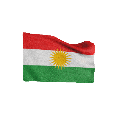 Kurdistan Kurd Sticker by #sazanimation