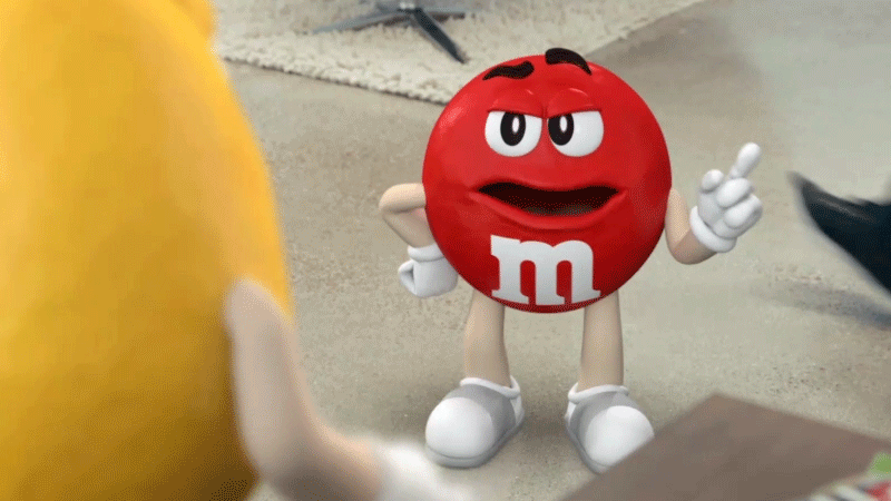 No Thanks GIF by M&M'S Chocolate - Find & Share on GIPHY