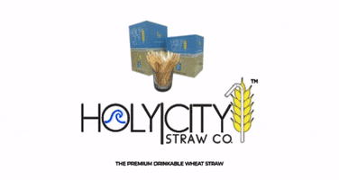Savetheplanet Straws GIF by Holy City Straw Company