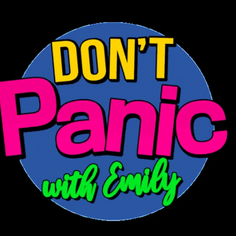 Dont Panic GIF by wundervoices