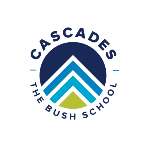 Bush Cascades Sticker by TheBushSchool