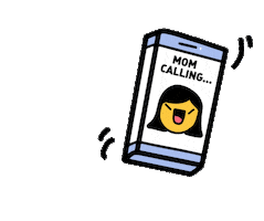Phone Calling Sticker by M1 Limited