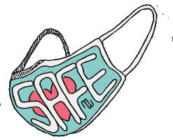 Mask Love Sticker by Maje Paris