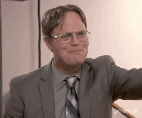Season 9 Reaction GIF by The Office - Find & Share on GIPHY