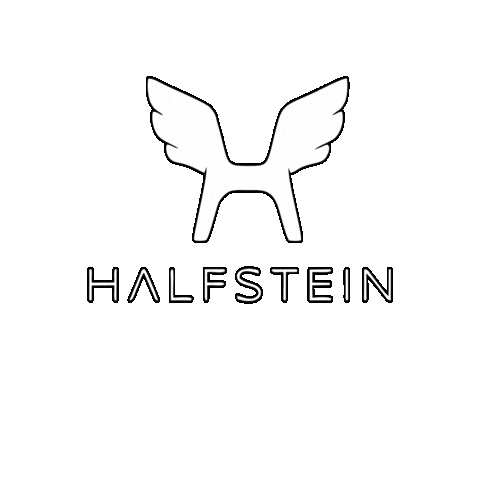 Halfstein Sticker