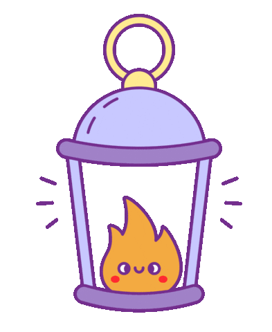 Fire Smiling Sticker by Nataliia Manych