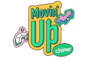 Moving Up Sticker by chime