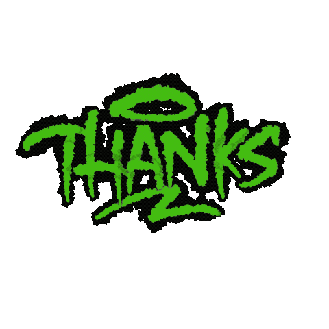 Thanks Thank You Sticker