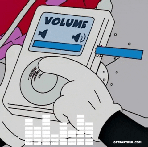 turn down the volume