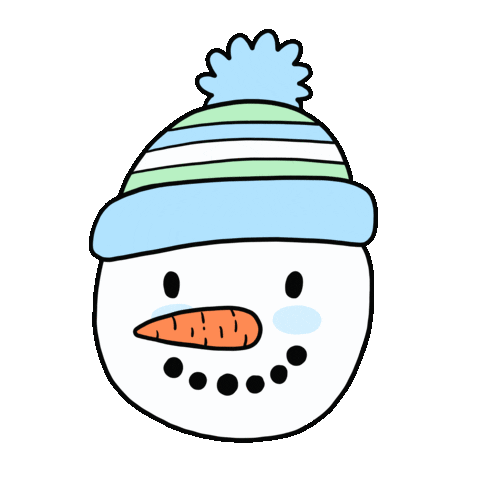 Freezing Christmas Time Sticker by Josie