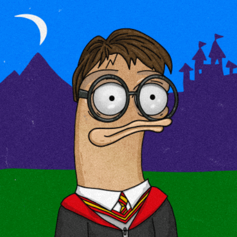 Vibing Harry Potter GIF by shremps