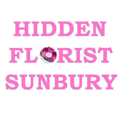 Hidden Florist Sticker
