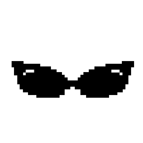 Pixel Summer Sticker