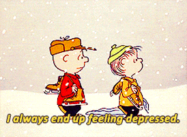 Charlie Brown Depressed animated GIF