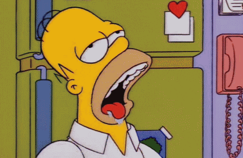 Homer Simpson Drooling GIFs - Find  Share on GIPHY