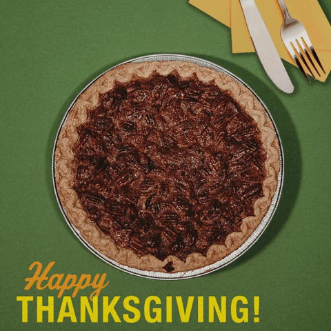 Pecan Pie Thanksgiving GIF by Acadian Plant Health