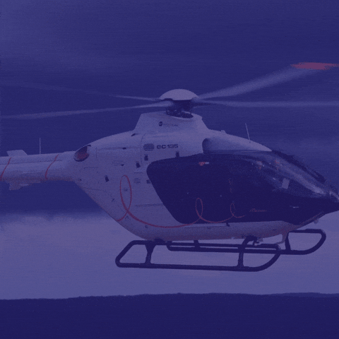 Helicopter Landing Lights GIF