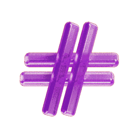 Hashtag Sticker by POSTPRO