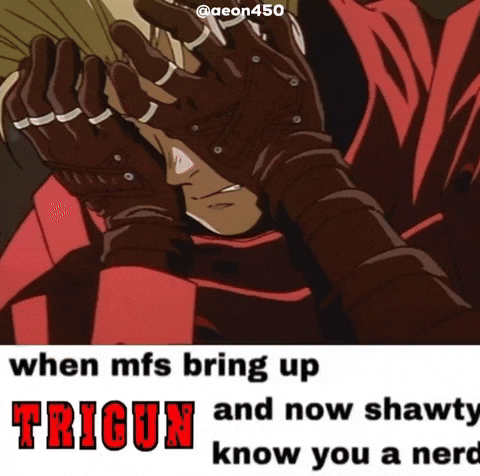 Vash The Stampede Nerd GIF