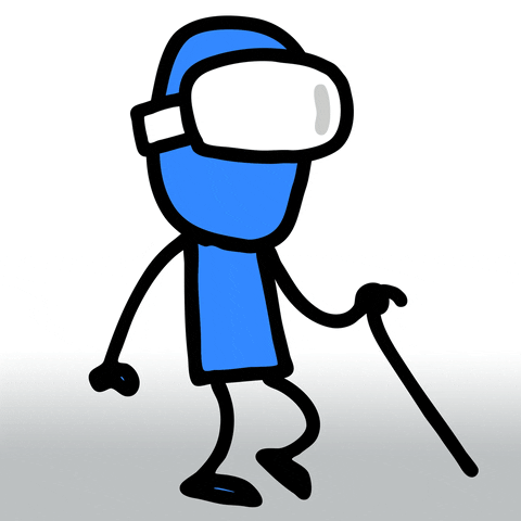 Walking Stick Vr GIF by GGT