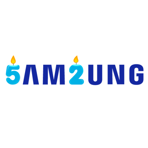 Birthday Logoplay Sticker by Samsung