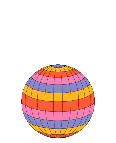 Dance Glitter Sticker