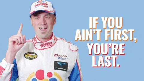 ricky bobby if you aint first your last