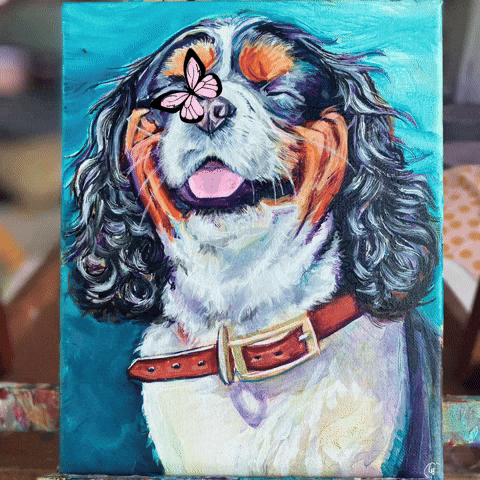 Joyful Dog GIF