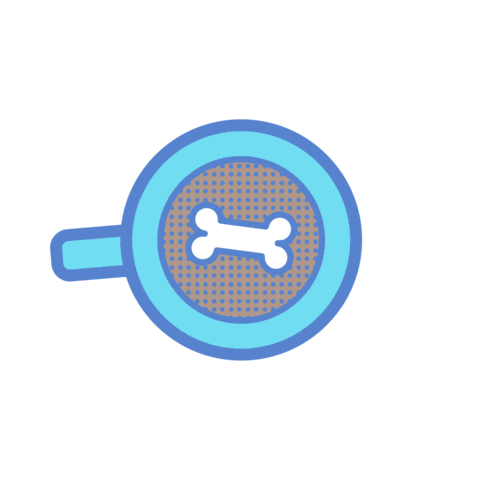 Pride Puppuccino Sticker by MSCroasters