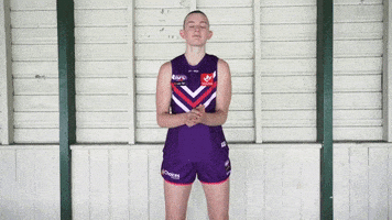 Clap Strom GIF by Fremantle Dockers
