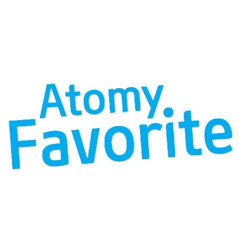Text Favorites Sticker by Atomy