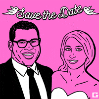 save the date GIF by gifnews