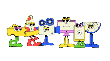 Pizza Production Sticker by Sliced Studio