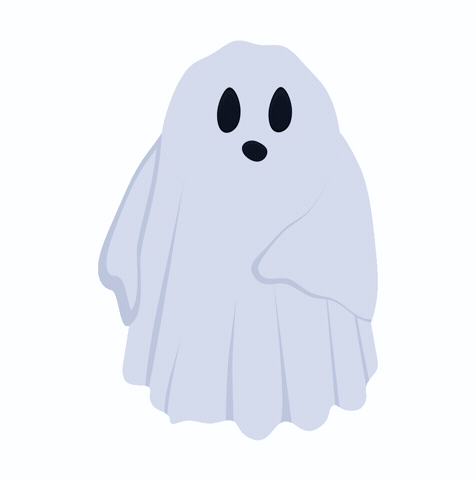 Floating Trick Or Treat GIF
