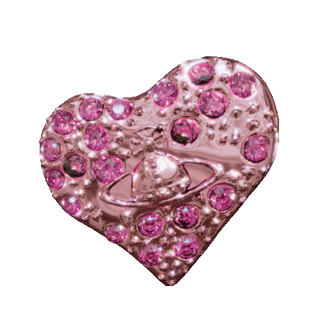 Heart Pink Sticker by Carol Civre